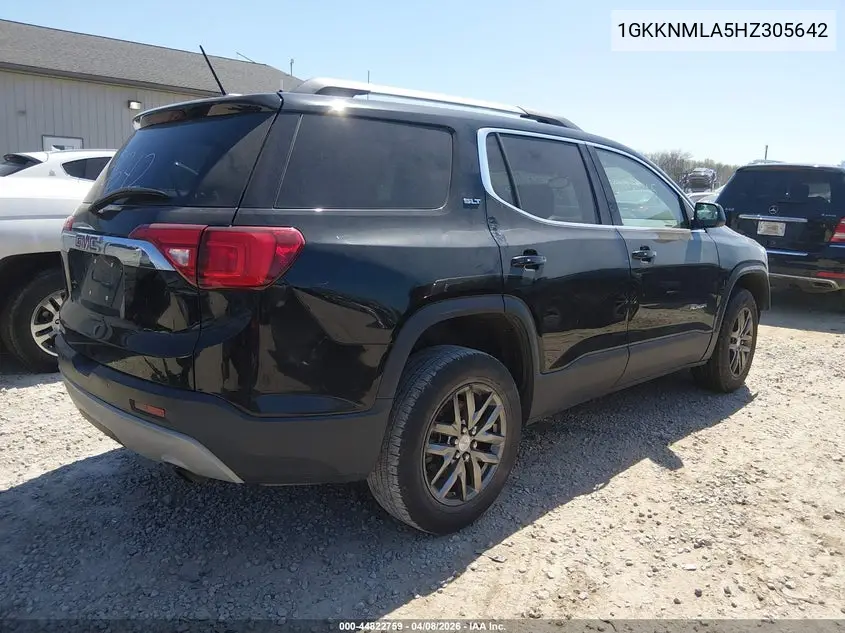 1GKKNMLA5HZ305642 2017 GMC Acadia Slt-1