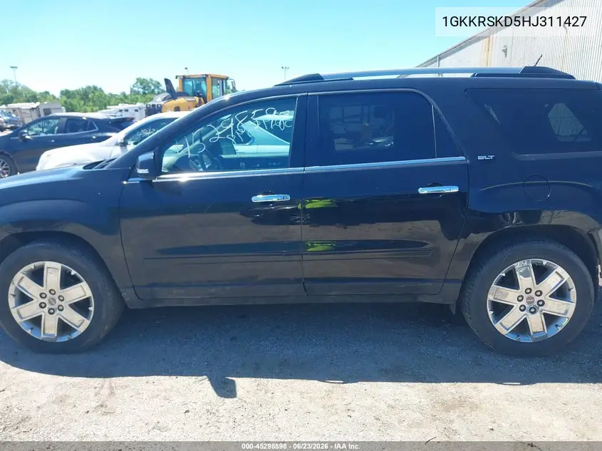 2017 GMC Acadia Limited VIN: 1GKKRSKD5HJ311427 Lot: 45298598