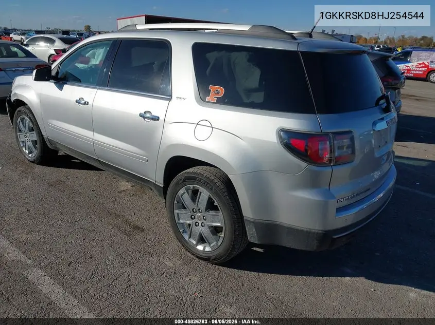 1GKKRSKD8HJ254544 2017 GMC Acadia Limited