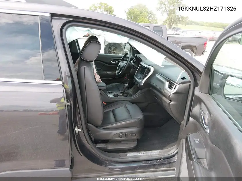 2017 GMC Acadia Slt-1 VIN: 1GKKNULS2HZ171326 Lot: 45446423