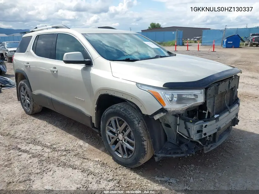 2017 GMC Acadia Slt-1 VIN: 1GKKNULS0HZ130337 Lot: 45487020