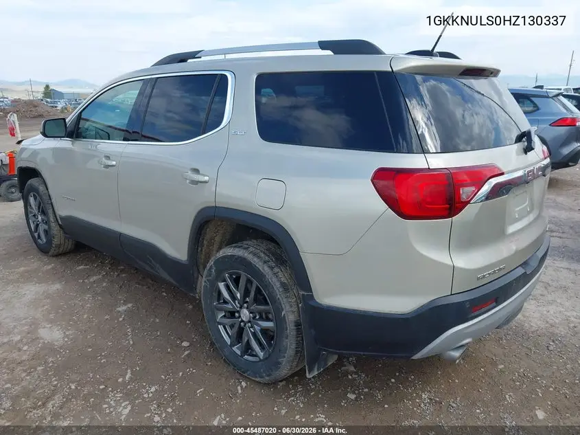 2017 GMC Acadia Slt-1 VIN: 1GKKNULS0HZ130337 Lot: 45487020