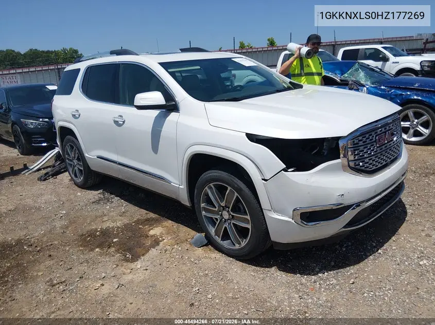 2017 GMC Acadia Denali VIN: 1GKKNXLS0HZ177269 Lot: 45494266