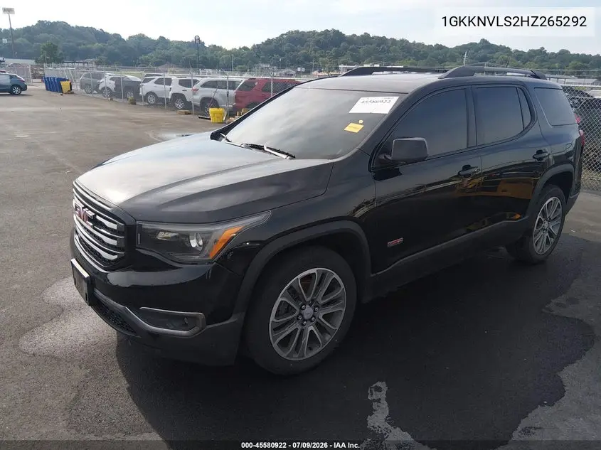 2017 GMC Acadia Slt-1 VIN: 1GKKNVLS2HZ265292 Lot: 45580922