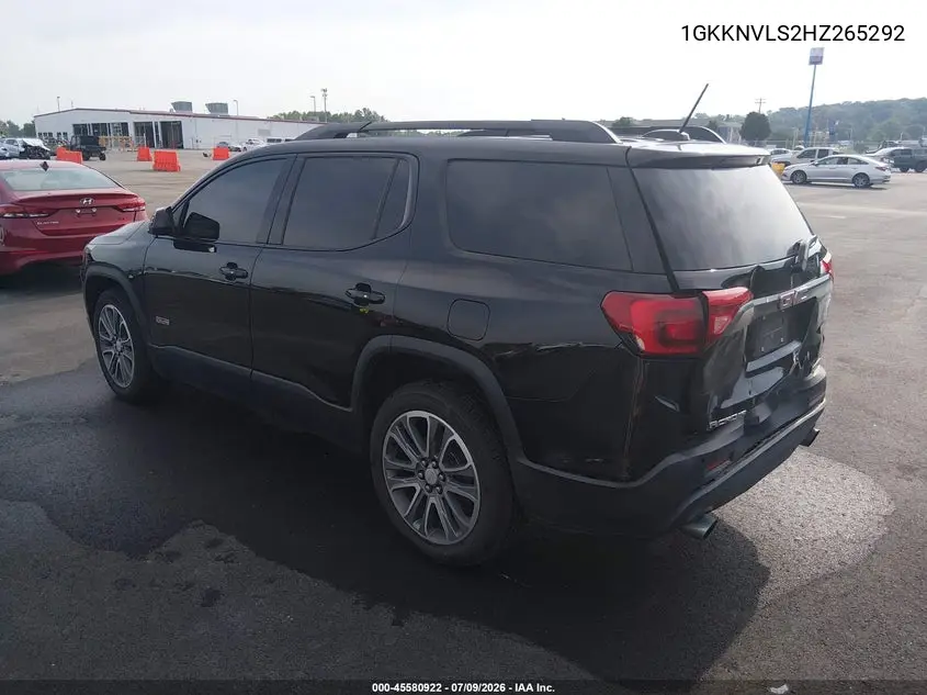 2017 GMC Acadia Slt-1 VIN: 1GKKNVLS2HZ265292 Lot: 45580922
