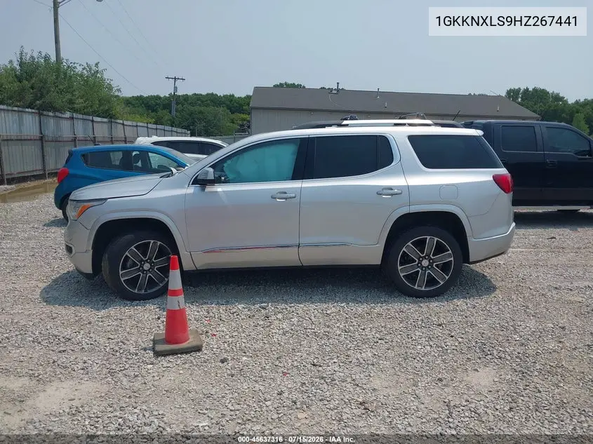 2017 GMC Acadia Denali VIN: 1GKKNXLS9HZ267441 Lot: 45637316