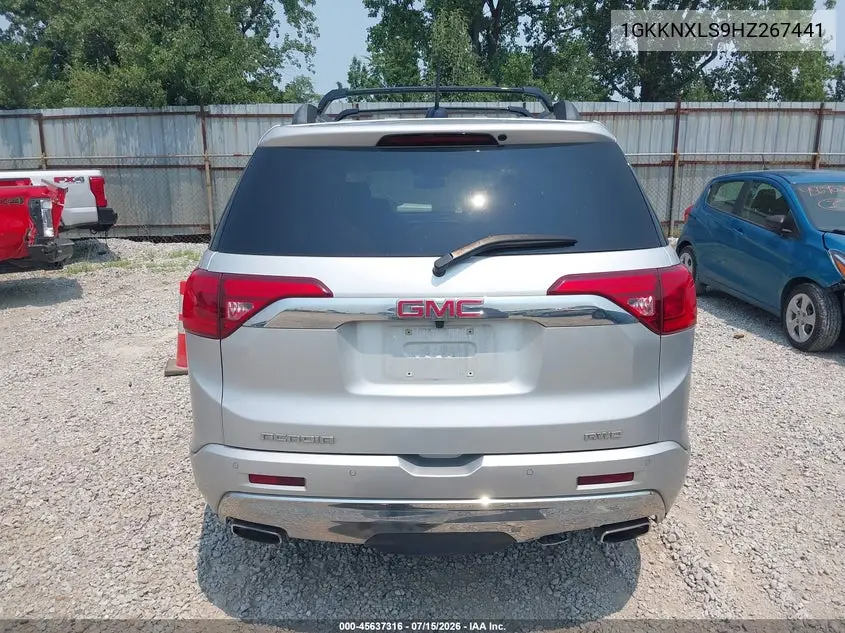 2017 GMC Acadia Denali VIN: 1GKKNXLS9HZ267441 Lot: 45637316