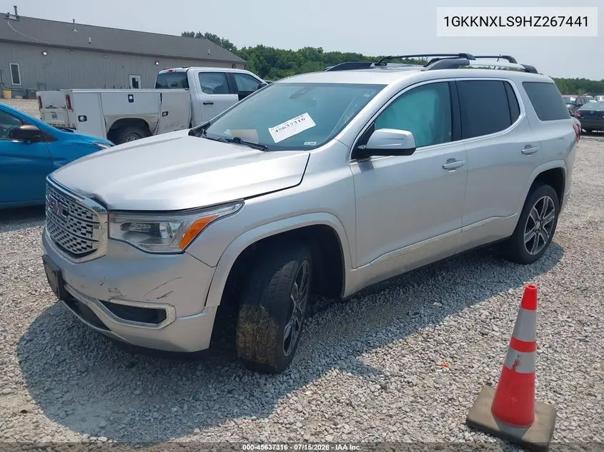 2017 GMC Acadia Denali VIN: 1GKKNXLS9HZ267441 Lot: 45637316