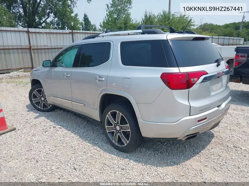 2017 GMC Acadia Denali VIN: 1GKKNXLS9HZ267441 Lot: 45637316