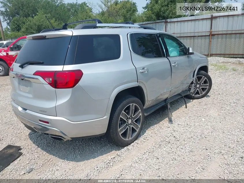 2017 GMC Acadia Denali VIN: 1GKKNXLS9HZ267441 Lot: 45637316
