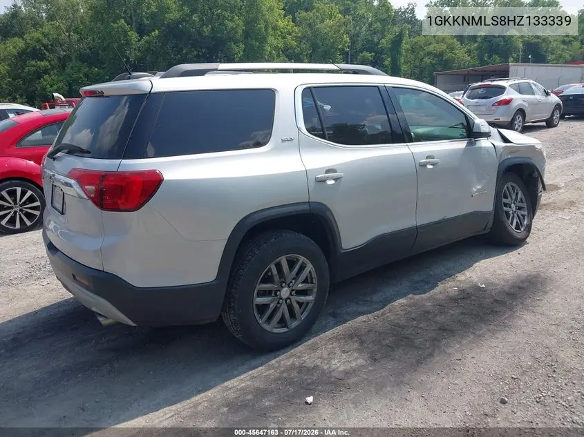 2017 GMC Acadia Slt-1 VIN: 1GKKNMLS8HZ133339 Lot: 45647163