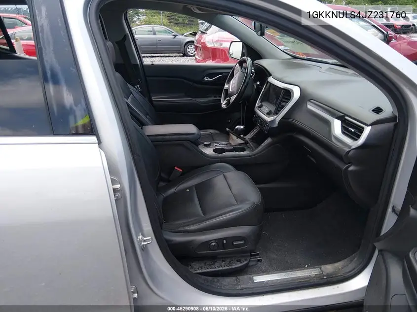 2018 GMC Acadia Slt-1 VIN: 1GKKNULS4JZ231760 Lot: 45290908