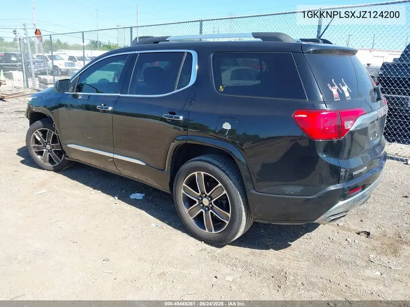 2018 GMC Acadia Denali VIN: 1GKKNPLSXJZ124200 Lot: 45468261