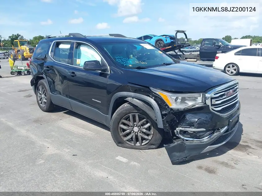 2018 GMC Acadia Slt-1 VIN: 1GKKNMLS8JZ200124 Lot: 45555759