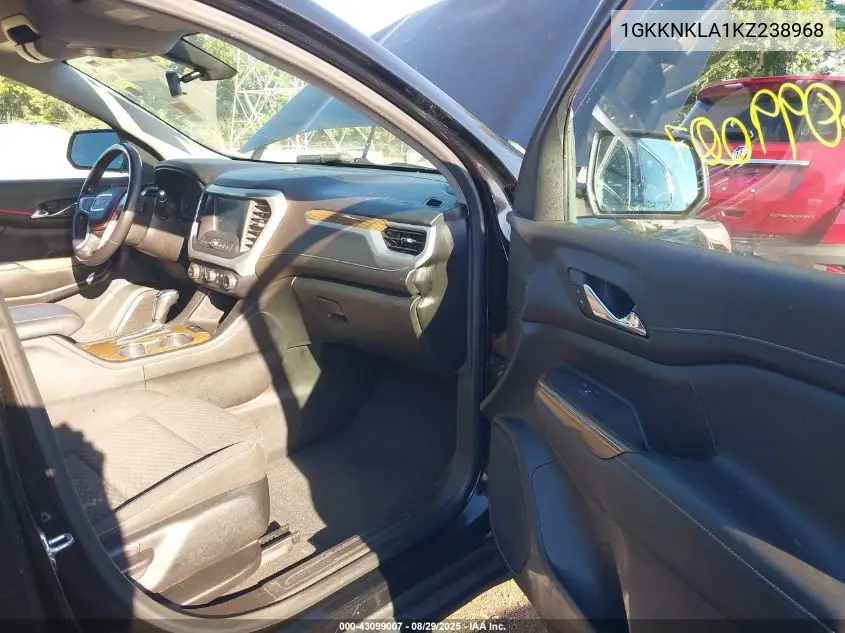 1GKKNKLA1KZ238968 2019 GMC Acadia Sle-1