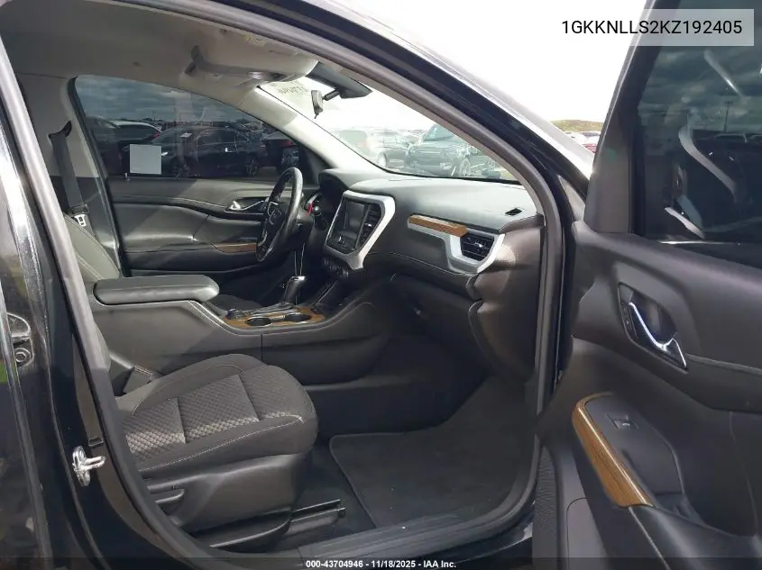 1GKKNLLS2KZ192405 2019 GMC Acadia Sle-2