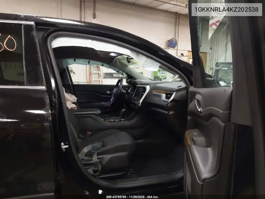 1GKKNRLA4KZ202538 2019 GMC Acadia Sle-1