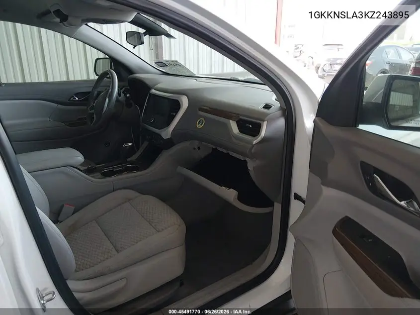 2019 GMC Acadia Sle-2 VIN: 1GKKNSLA3KZ243895 Lot: 45491770