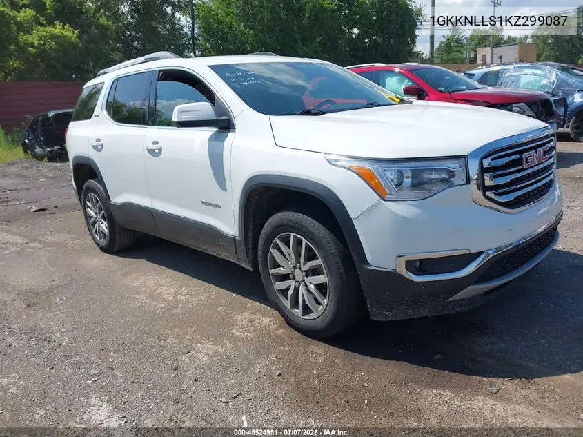 2019 GMC Acadia Sle-2 VIN: 1GKKNLLS1KZ299087 Lot: 45524951