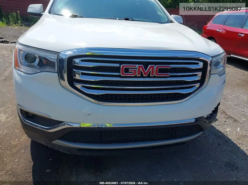2019 GMC Acadia Sle-2 VIN: 1GKKNLLS1KZ299087 Lot: 45524951