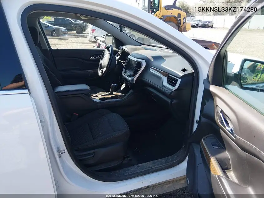 2019 GMC Acadia Sle-2 VIN: 1GKKNSLS3KZ174280 Lot: 45558005