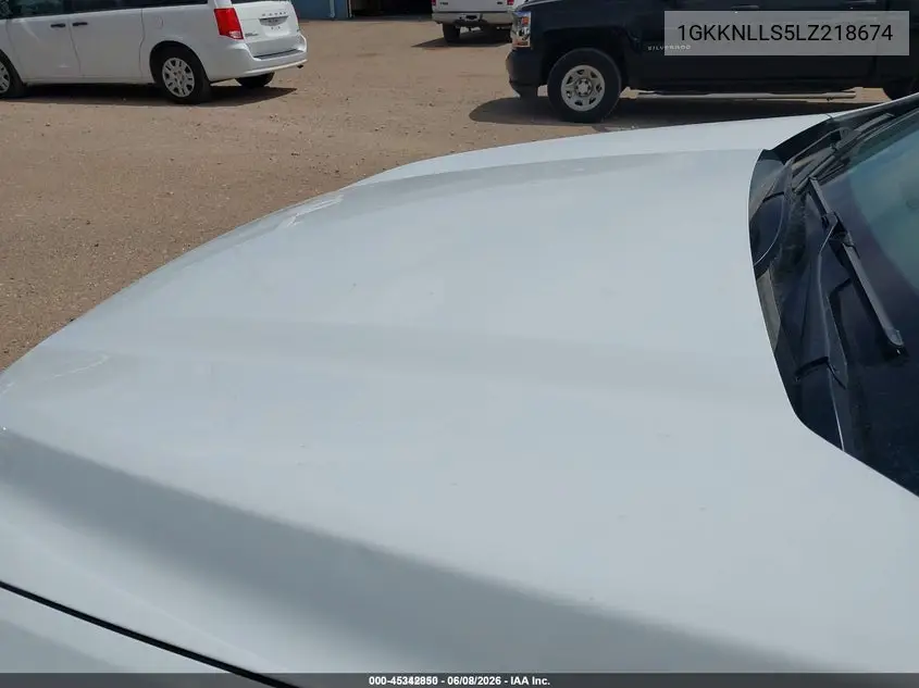2020 GMC Acadia Awd At4 VIN: 1GKKNLLS5LZ218674 Lot: 45342850