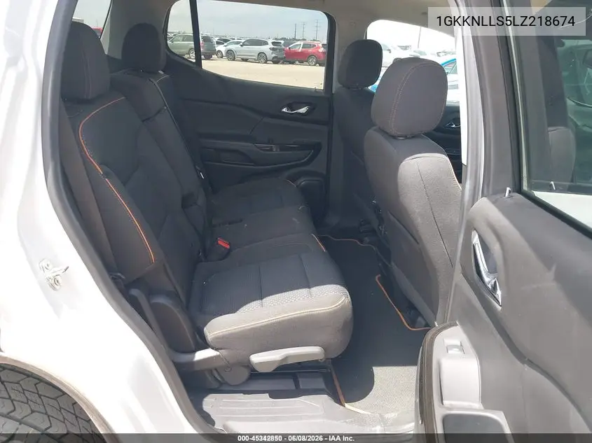 2020 GMC Acadia Awd At4 VIN: 1GKKNLLS5LZ218674 Lot: 45342850