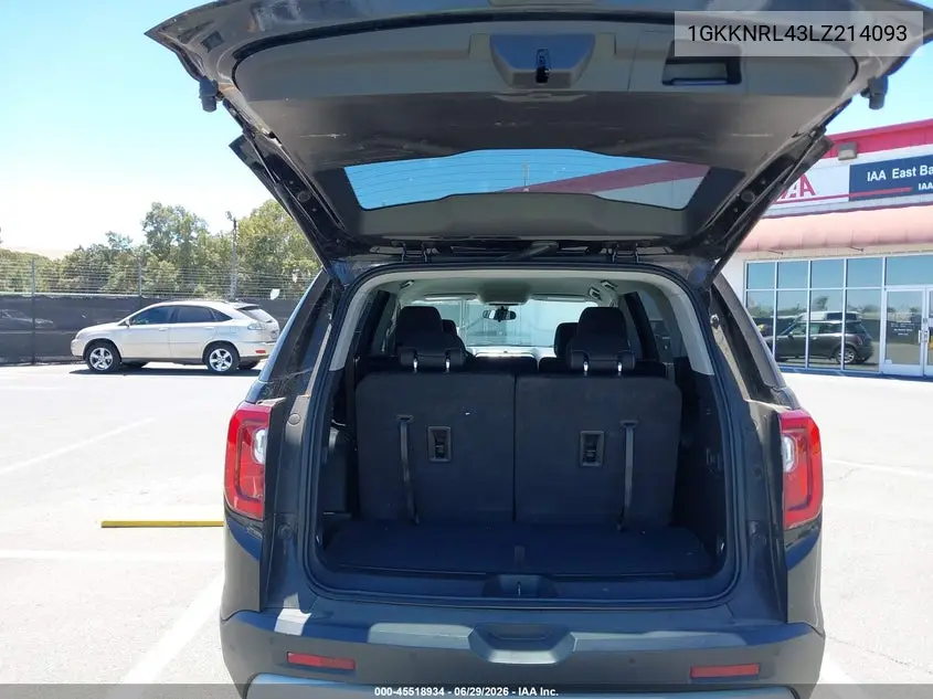2020 GMC Acadia Fwd Sle VIN: 1GKKNRL43LZ214093 Lot: 45518934