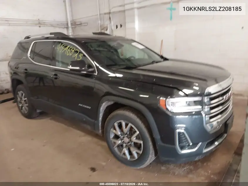 2020 GMC Acadia Fwd Sle VIN: 1GKKNRLS2LZ208185 Lot: 45596823