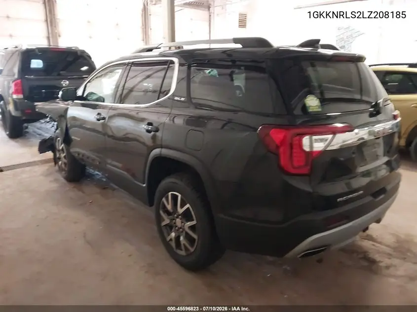 2020 GMC Acadia Fwd Sle VIN: 1GKKNRLS2LZ208185 Lot: 45596823