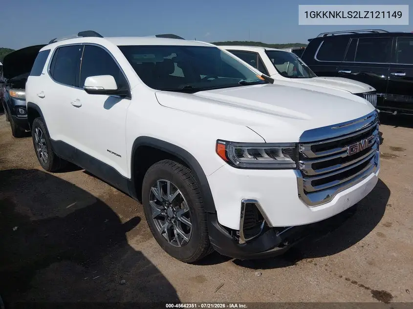 2020 GMC Acadia Fwd Sle VIN: 1GKKNKLS2LZ121149 Lot: 45642351