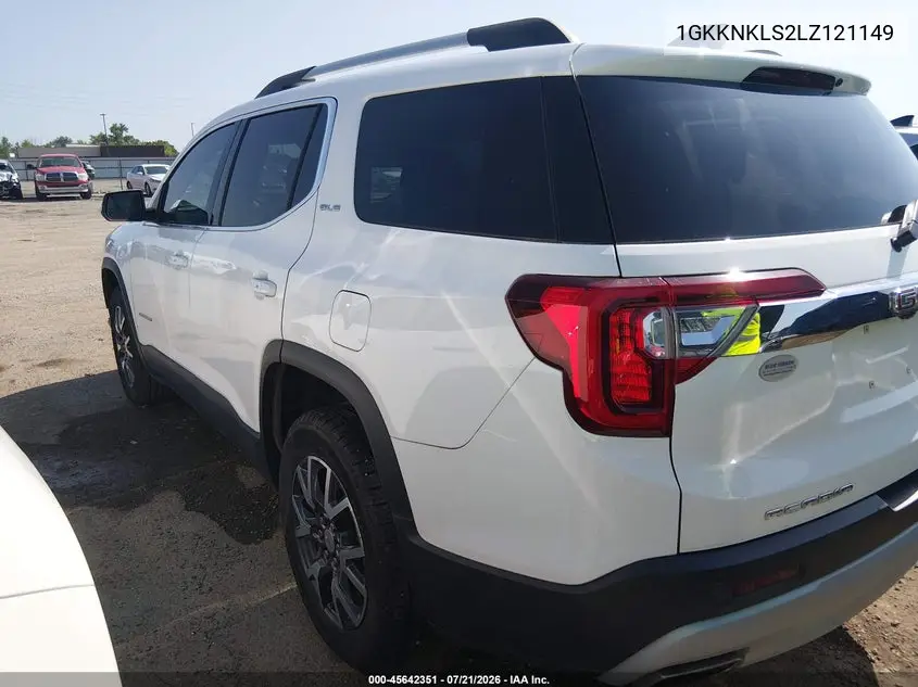 2020 GMC Acadia Fwd Sle VIN: 1GKKNKLS2LZ121149 Lot: 45642351