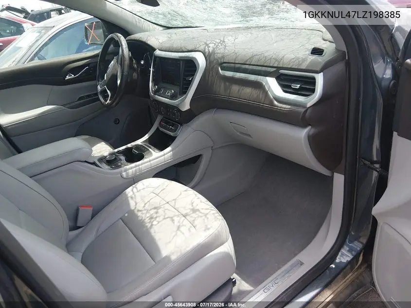 2020 GMC Acadia Awd Slt VIN: 1GKKNUL47LZ198385 Lot: 45643908