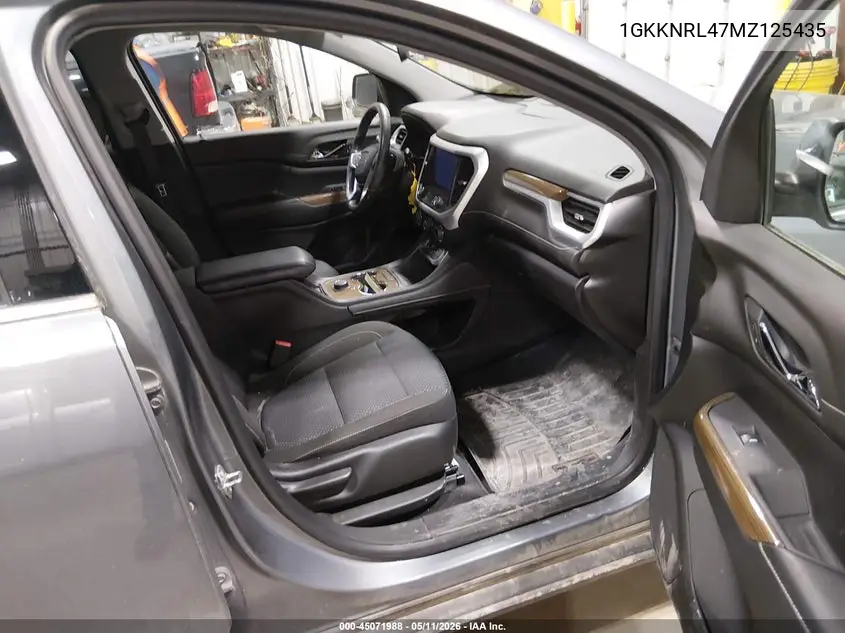 2021 GMC Acadia Awd Sle VIN: 1GKKNRL47MZ125435 Lot: 45071988