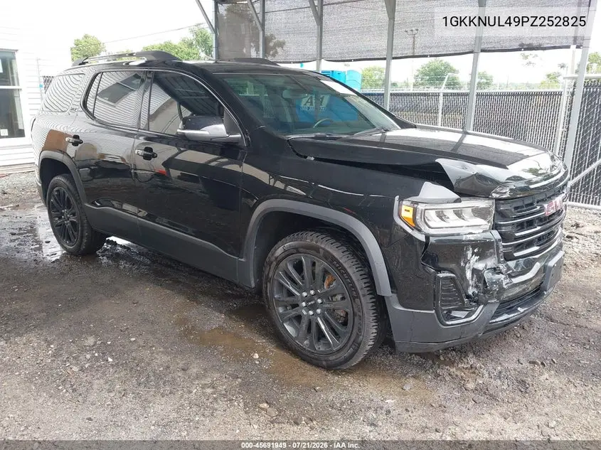 2023 GMC Acadia Awd Slt VIN: 1GKKNUL49PZ252825 Lot: 45691949