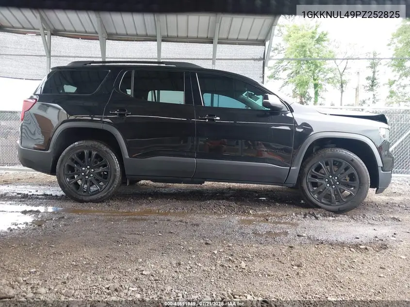 2023 GMC Acadia Awd Slt VIN: 1GKKNUL49PZ252825 Lot: 45691949