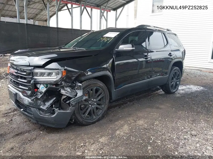 2023 GMC Acadia Awd Slt VIN: 1GKKNUL49PZ252825 Lot: 45691949