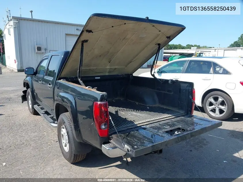 2005 GMC Canyon Sle VIN: 1GTDS136558250439 Lot: 45660051