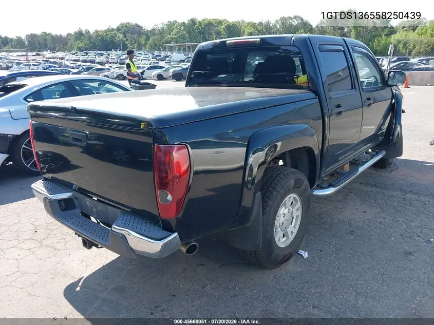 2005 GMC Canyon Sle VIN: 1GTDS136558250439 Lot: 45660051