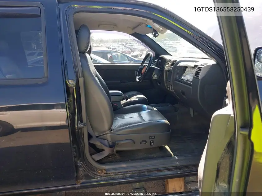 2005 GMC Canyon Sle VIN: 1GTDS136558250439 Lot: 45660051