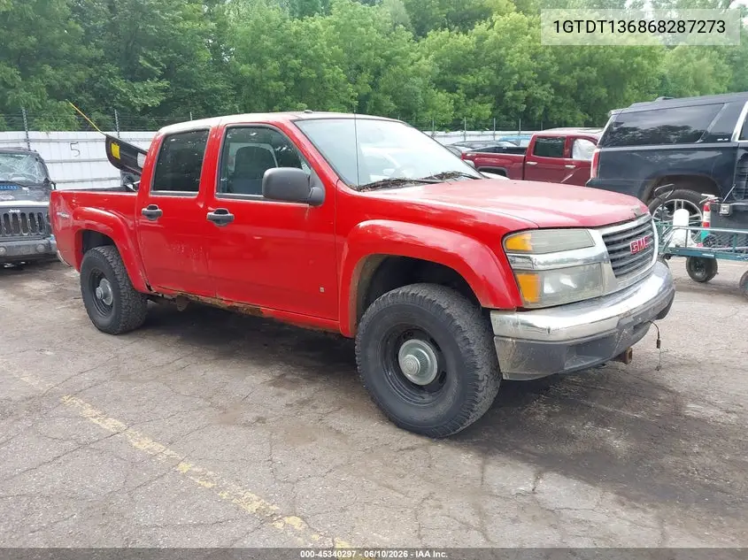 2006 GMC Canyon Sle2 VIN: 1GTDT136868287273 Lot: 45340297