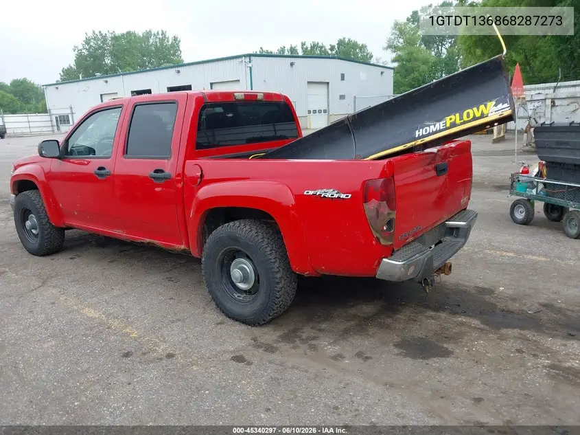 2006 GMC Canyon Sle2 VIN: 1GTDT136868287273 Lot: 45340297