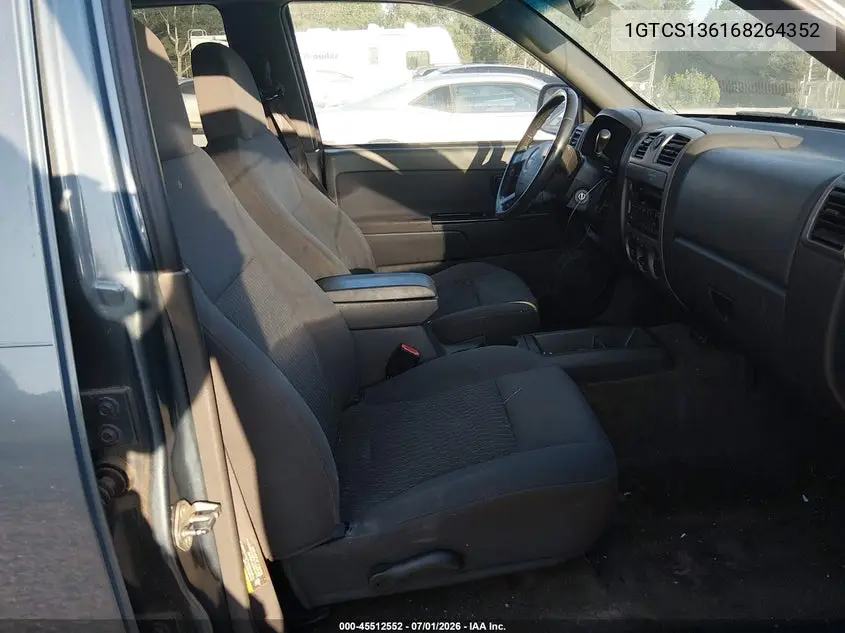 2006 GMC Canyon Sle2 VIN: 1GTCS136168264352 Lot: 45512552