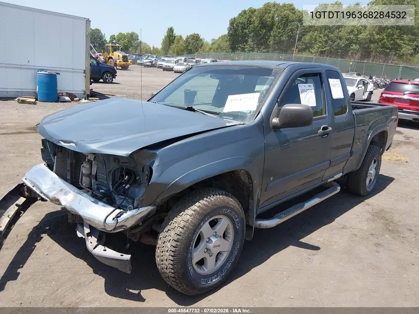2006 GMC Canyon Sle2 VIN: 1GTDT196368284532 Lot: 45547732