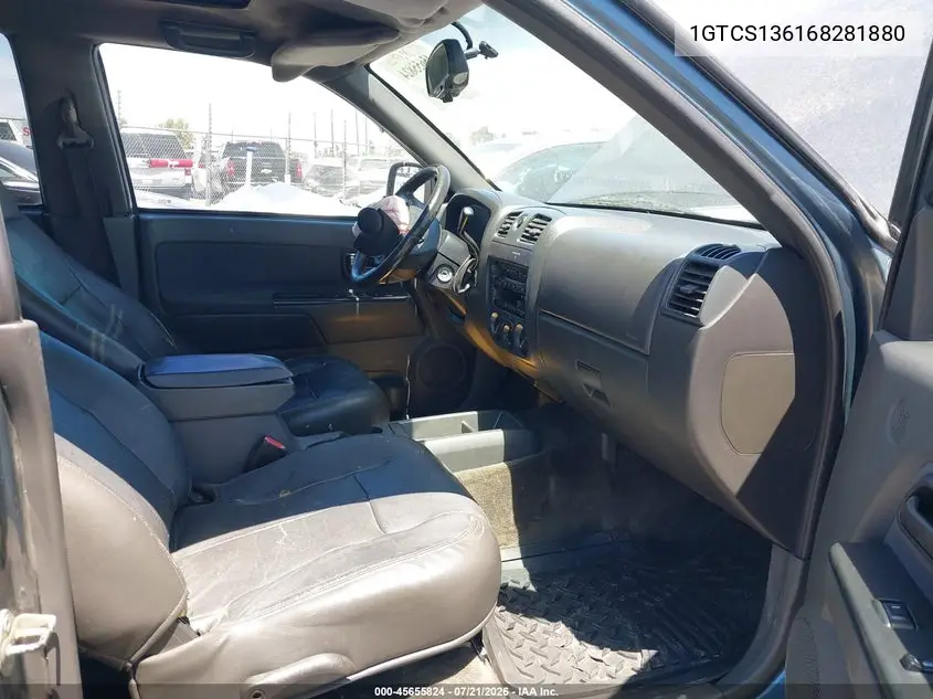 2006 GMC Canyon Sle2 VIN: 1GTCS136168281880 Lot: 45655824