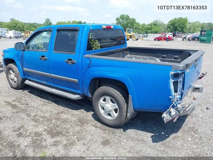 2007 GMC Canyon Sle1 VIN: 1GTDT13EX78163353 Lot: 45482468