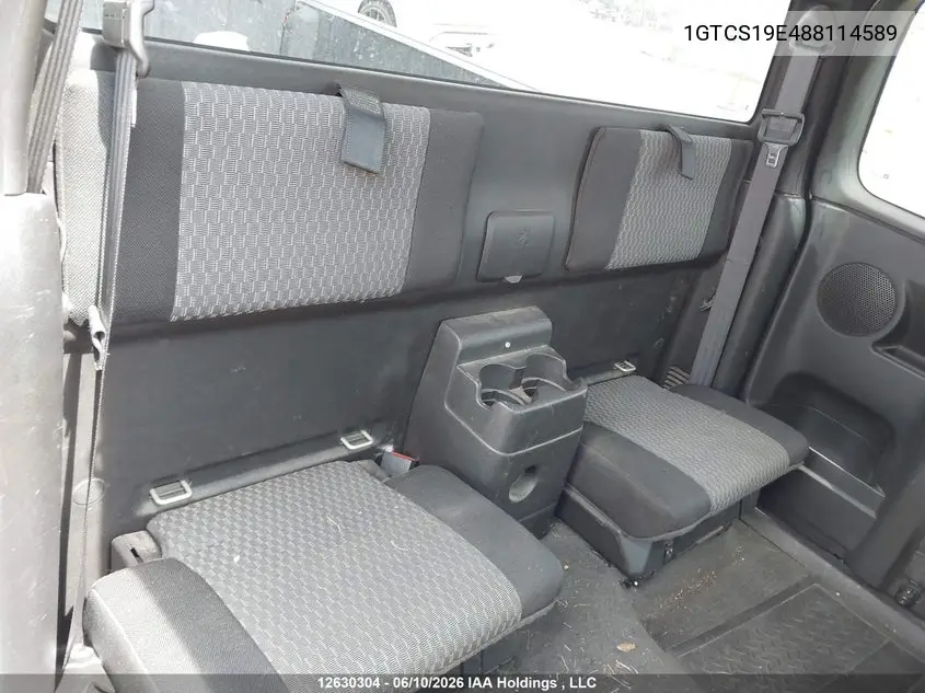2008 GMC Canyon VIN: 1GTCS19E488114589 Lot: 12630304