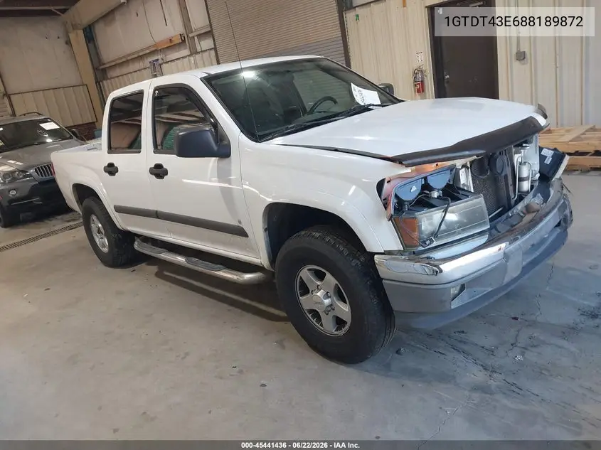 2008 GMC Canyon Sle2 VIN: 1GTDT43E688189872 Lot: 45441436