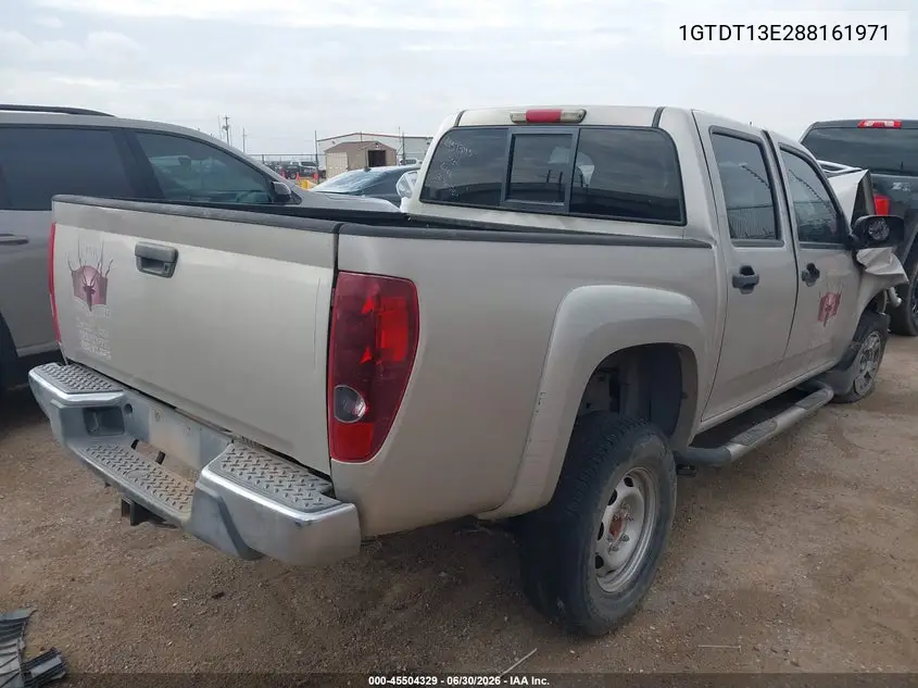 2008 GMC Canyon Sle1 VIN: 1GTDT13E288161971 Lot: 45504329