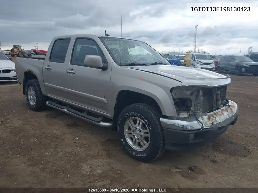2009 GMC Canyon Sle VIN: 1GTDT13E198130423 Lot: 12635589